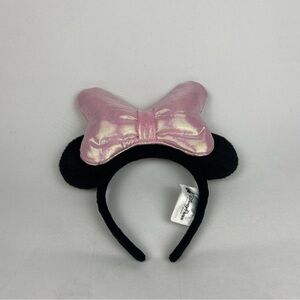 Disney Black and Pink Mouse Ears Headband light up